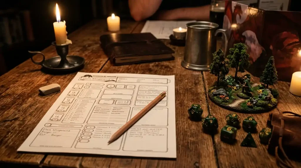 DnD wood elf names for a 5e character