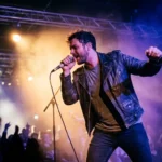 How to pick a stage name shown by an artist on stage