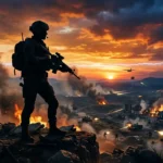 PUBG names shown over a battle royale gaming scene